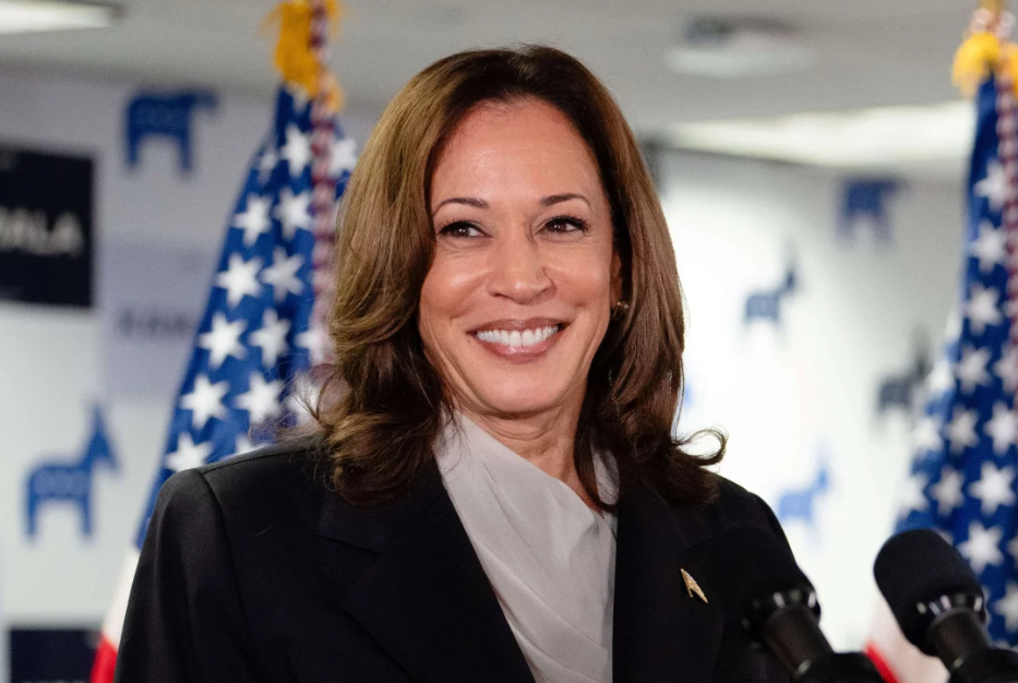 Kamala Harris ofreció su primera entrevista a fondo./