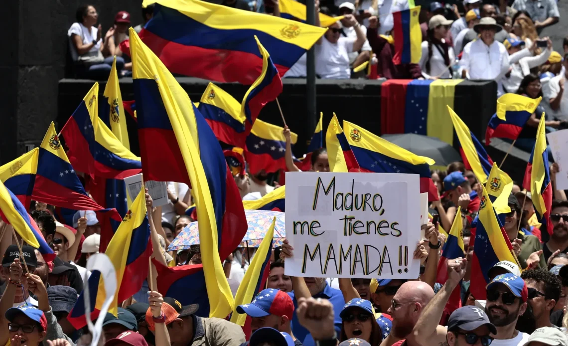 El grito de “libertad” de miles de venezolanos retumba en diversas ciudades de América