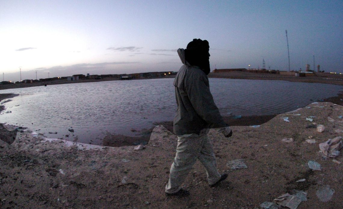 Lluvias en el Sahara