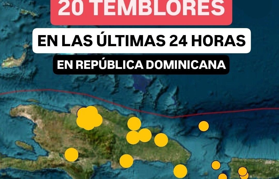 En últimas horas se han registrado 20 temblores; diez concentrados en el noroeste