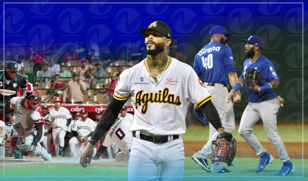 Águilas, Licey y Escogido obtienen victorias en torneo de béisbol de Lidom