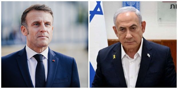 Macron y Netanyahu