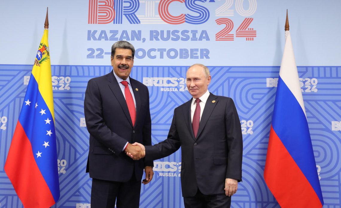 Nicolás Maduro y Vladmir Putin