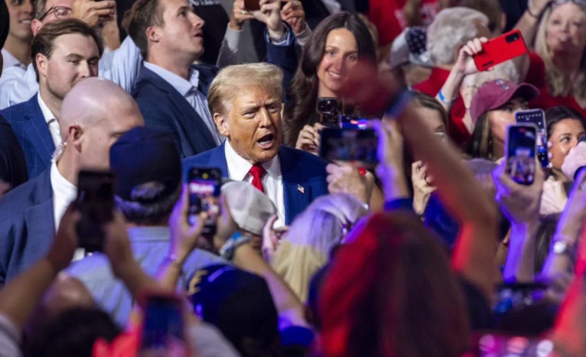 Trump en el Club Económico de Chicago