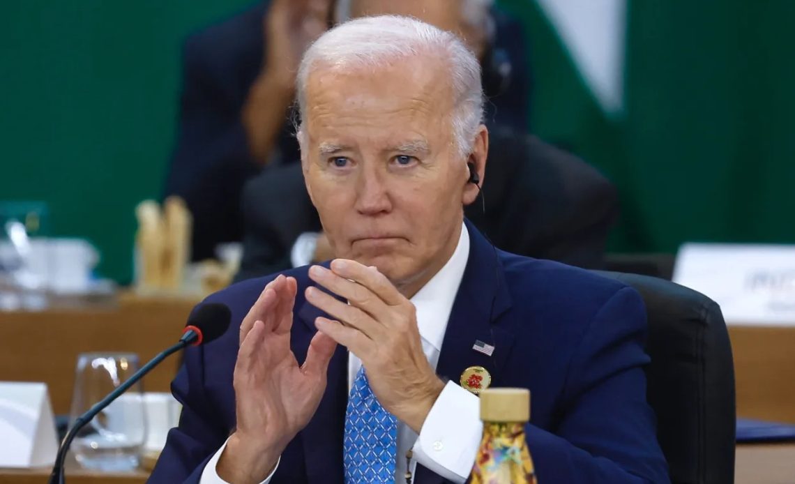 Biden en líderes del G20