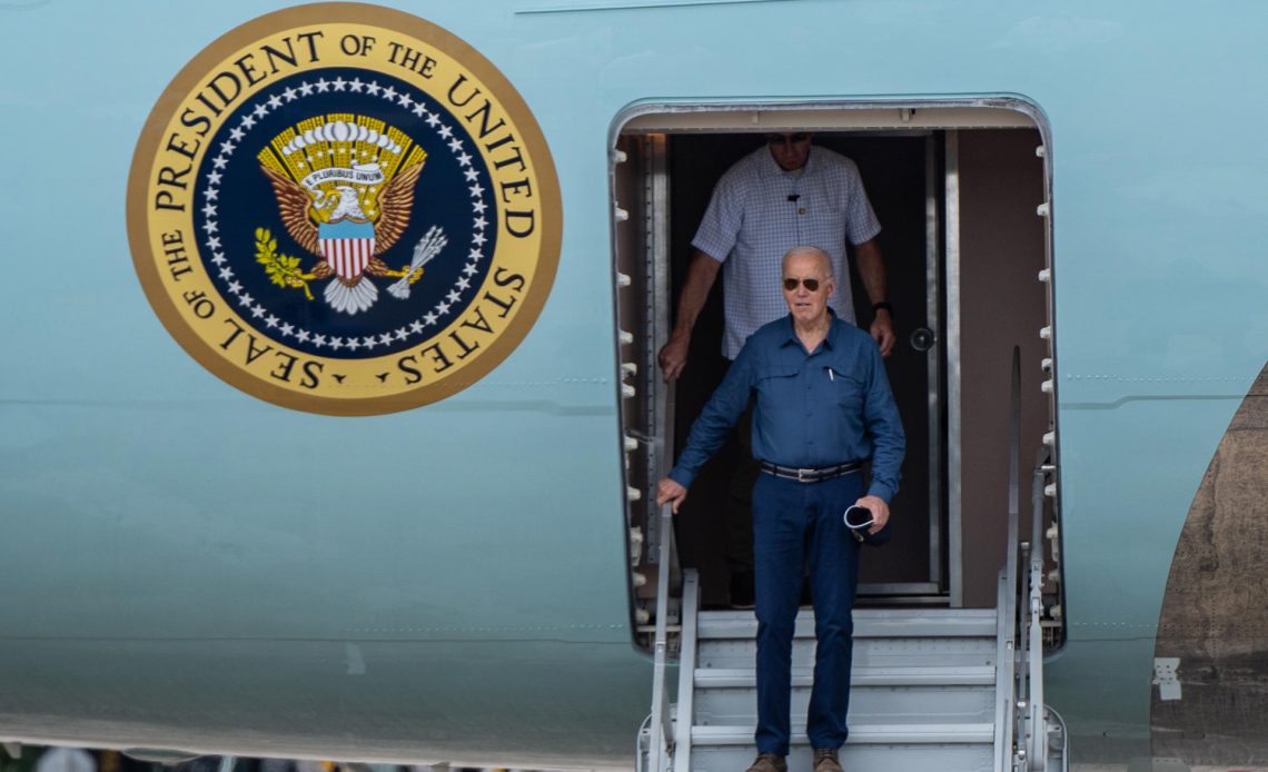 Biden llega a Río de Janeiro para participar en su último G20