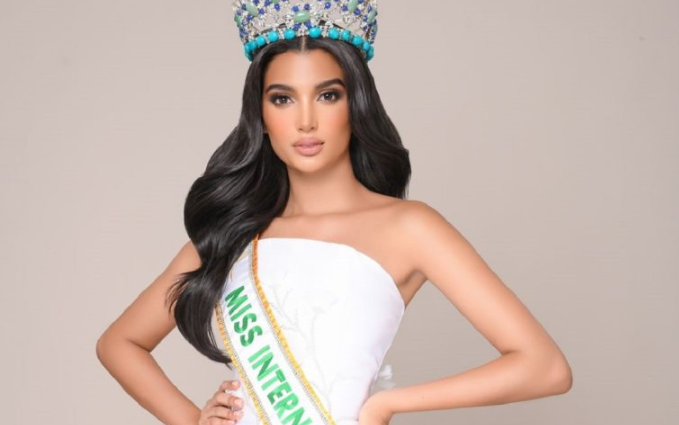 Celinée Santos comparte la belleza cultural de RD rumbo a coronarse como Miss Universo