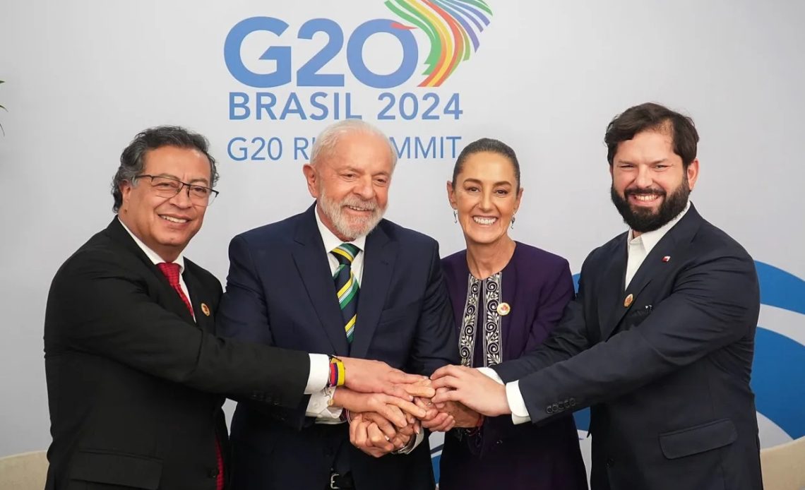 Presidentes en la Cumbre de Líderes del G20