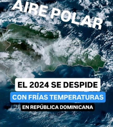 El 2024 se despedirá con un ambiente frío por una masa de aire polar