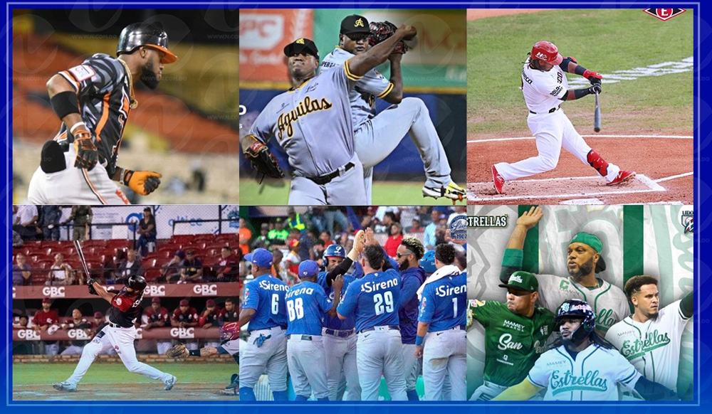 Escogido y Gigante luchan por muerte súbita; Estrellas, Águilas y Licey van por todo por el primer lugar