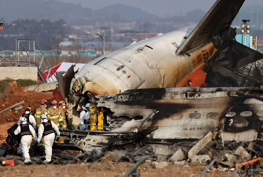 Elevan a 176 la cifra oficial de muertos en el accidente aéreo en Corea del Sur