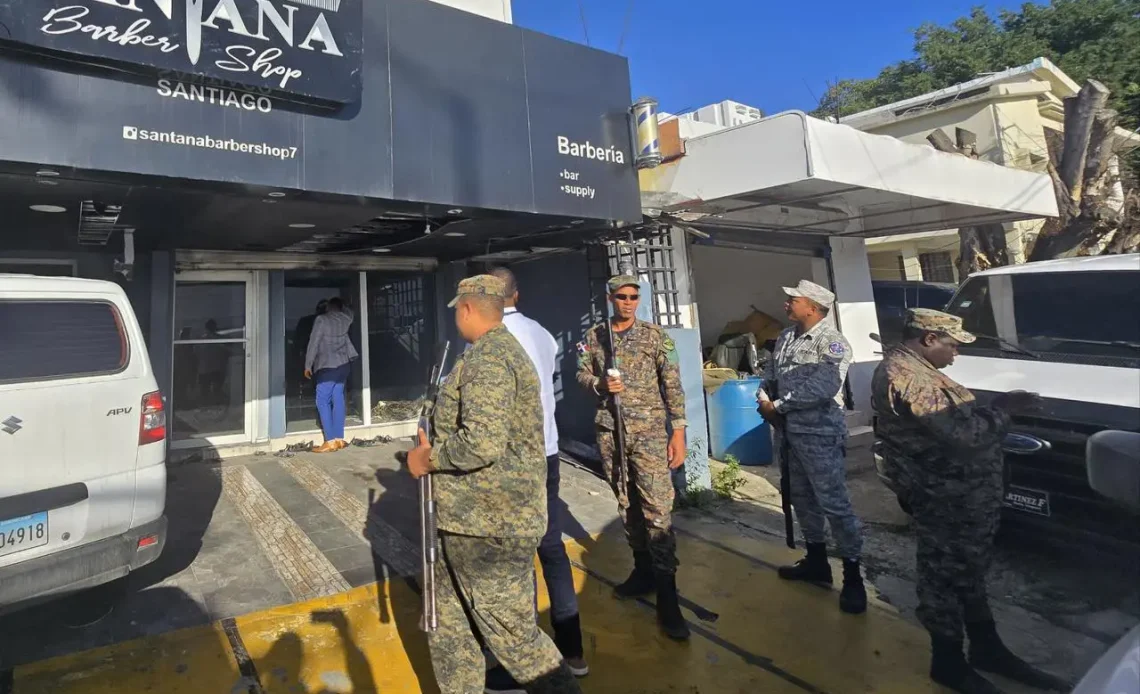 Edenorte y procuraduría intervienen Santana Barber Shop por presunto robo de energía eléctrica