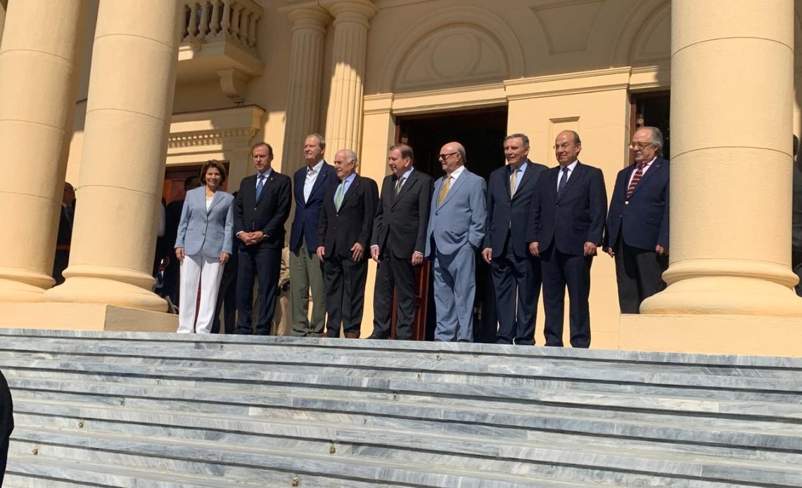 Edmundo González ya está en el Palacio Nacional y fue recibido con protocolo de jefe de Estado