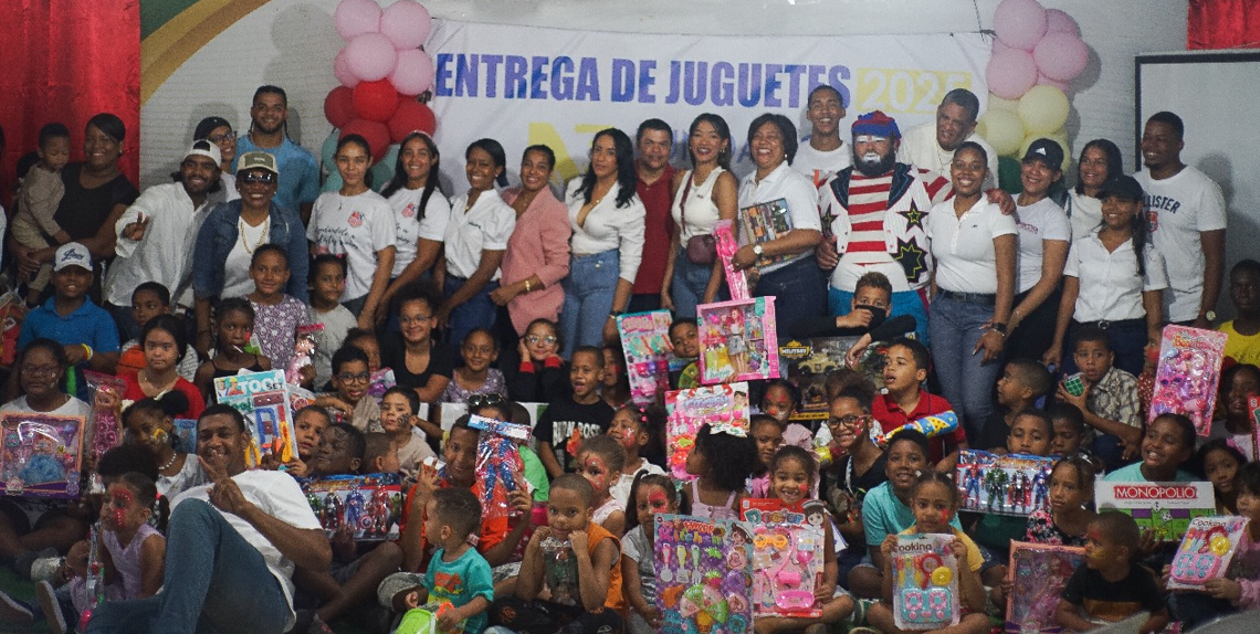 Fundación GEMA entrega juguetes y fomenta valores en la niñez dominicana