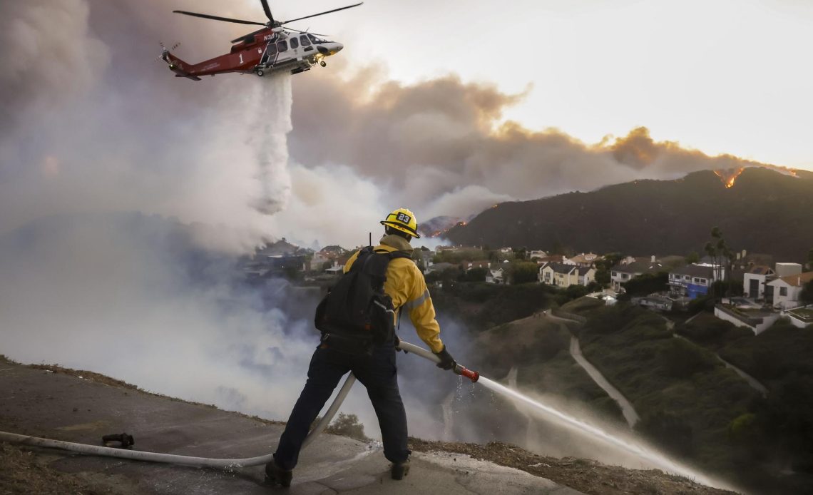 Incendio en Los Ángeles