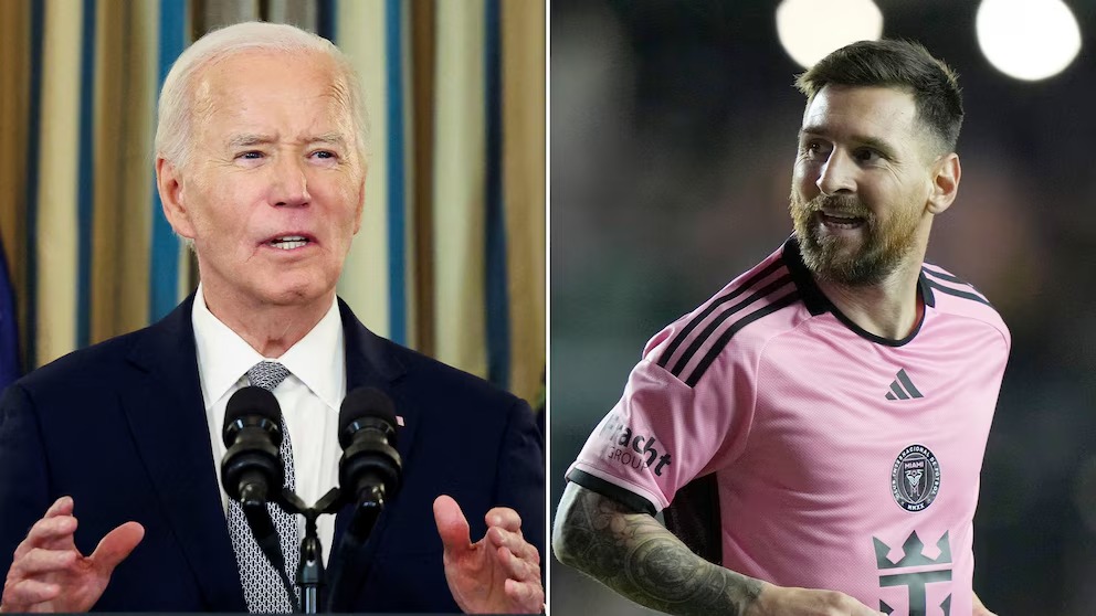 Messi será homenajeado con la Medalla Presidencial de la Libertad del presidente Joe Biden