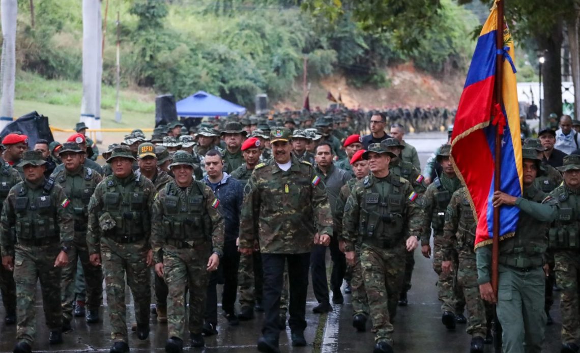 Militares venezolanos