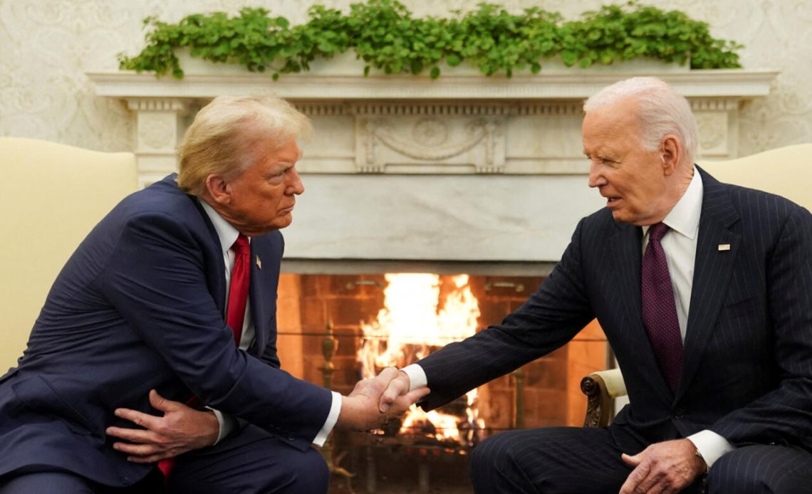 Trump y Biden