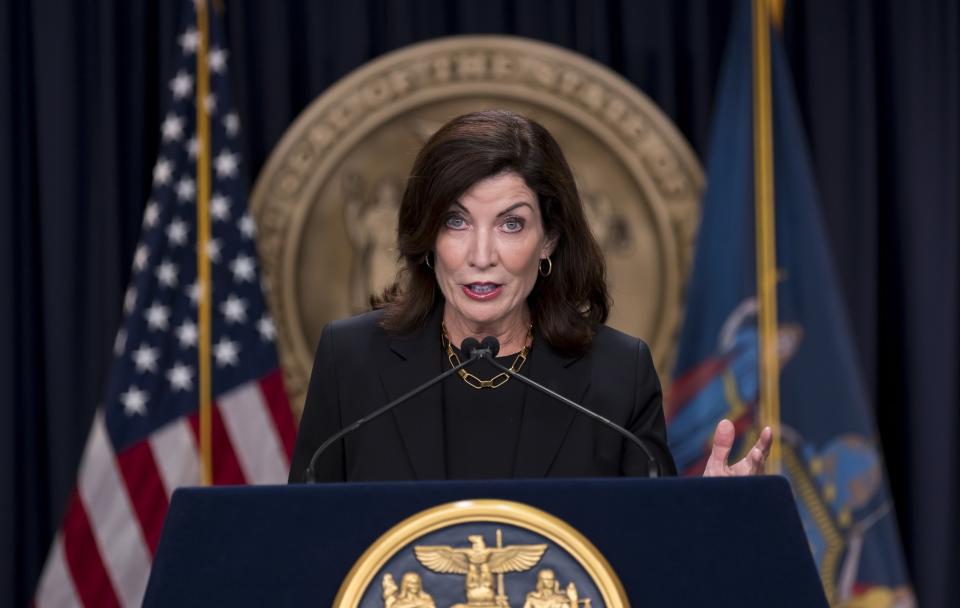 gobernadora de NY Kathy Hochul