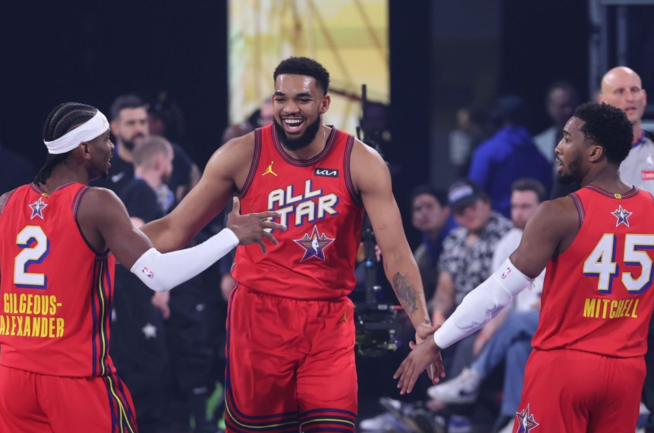 Karl-Anthony Towns hace historia en el Juego de Estrellas de la NBA