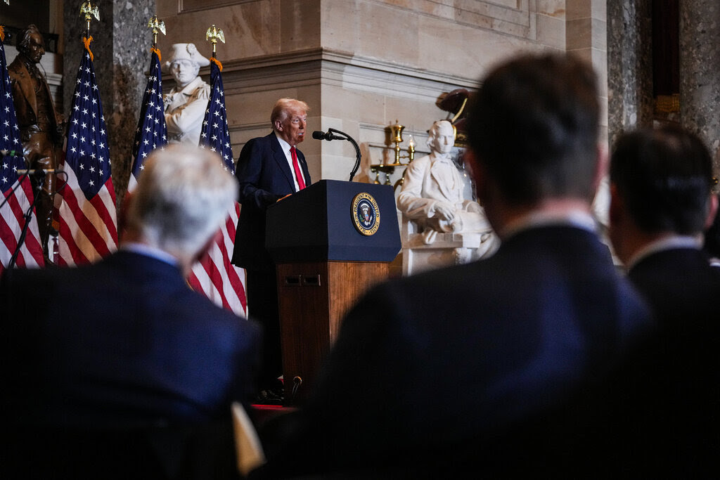 Trump en toma de posesión