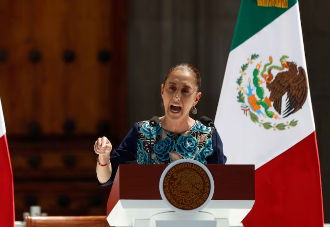 Presidenta de México asegura seguirá combatiendo el fentanilo y pide a EE.UU. frenar ingreso de armas