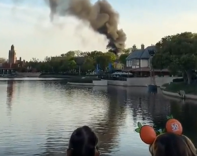 Incendio en Disney