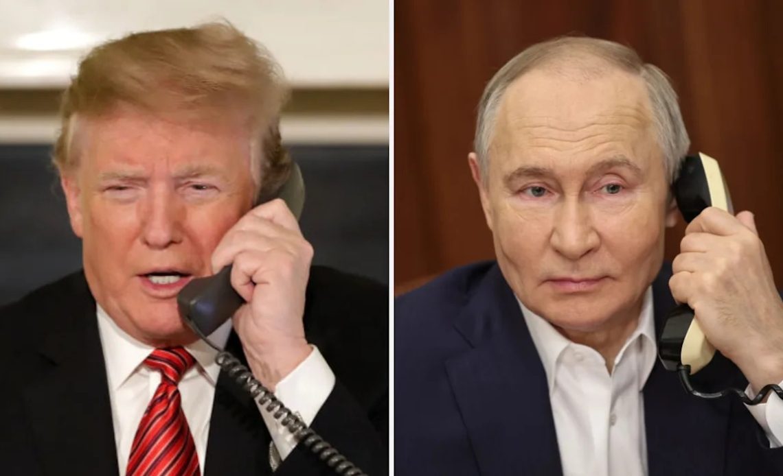 Putin y Trump llamada